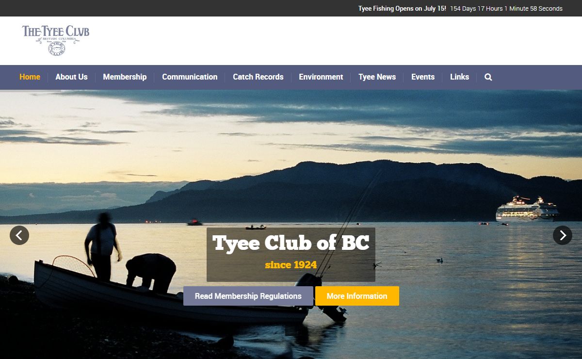 Tyee Club of British Columbia in Campbell River