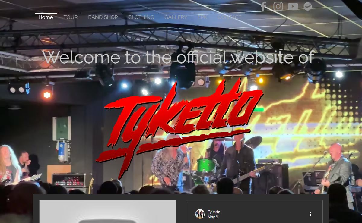 Home | Tyketto