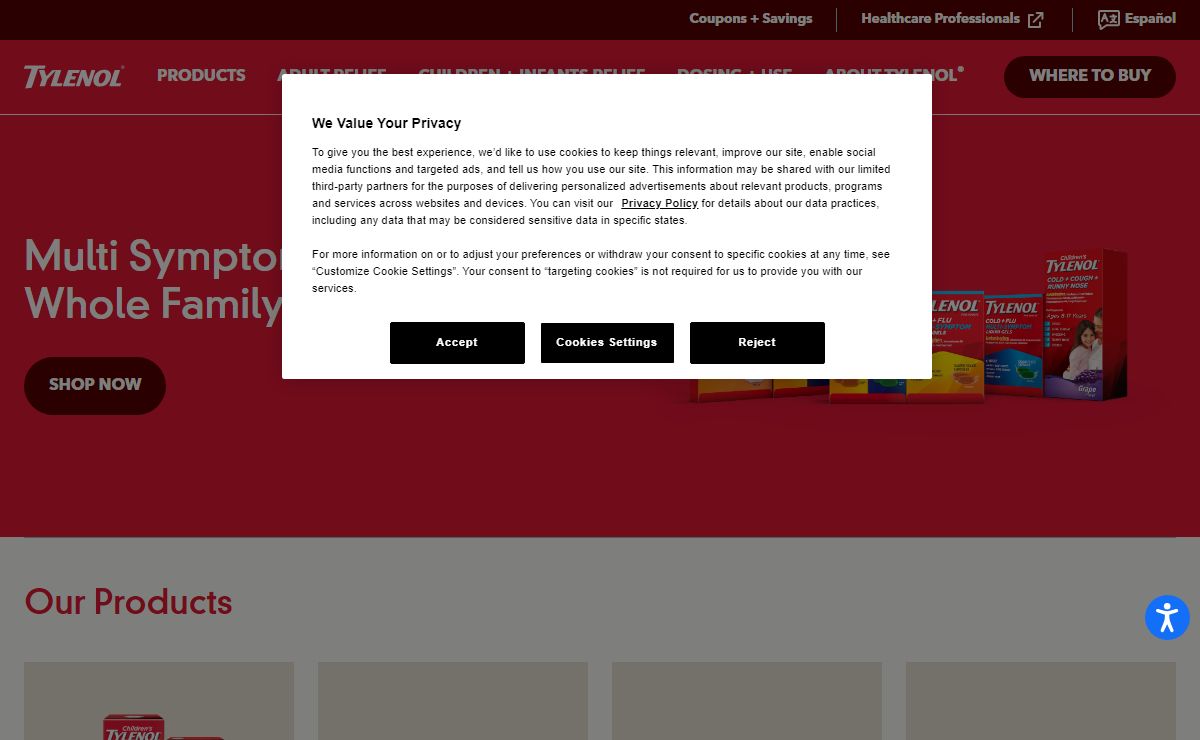 Headache & Pain Relief | TYLENOL®