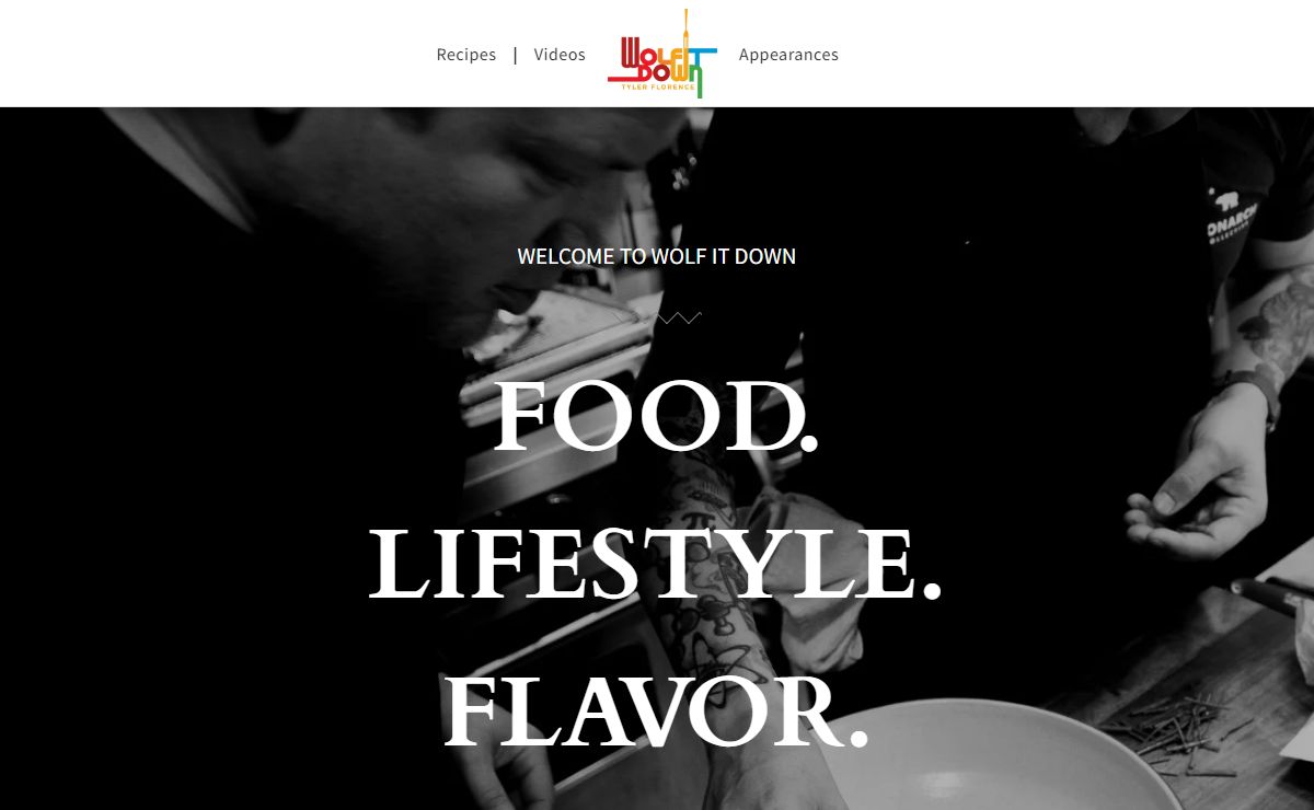 Tyler Florence - Wolf it Down