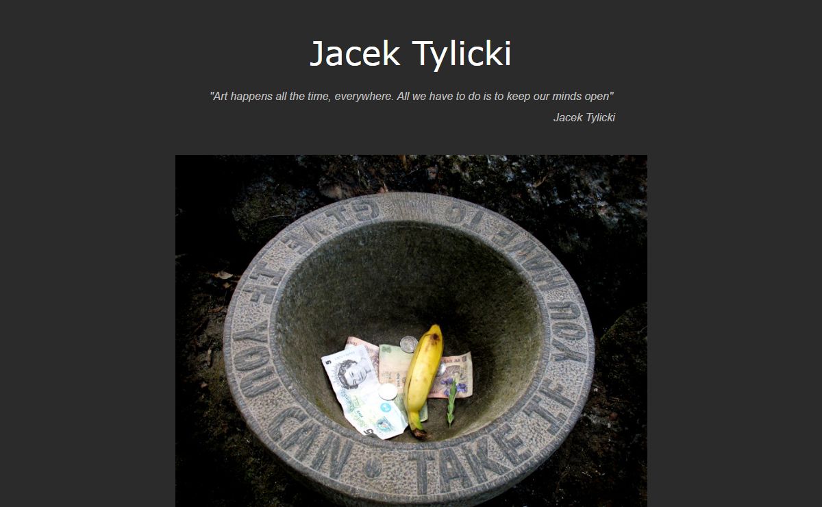 Jacek Tylicki Art and Artworks
