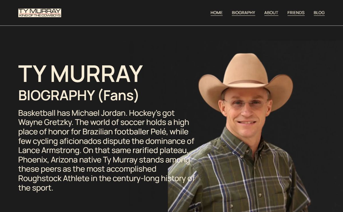 Ty Murray - King of the Cowboys