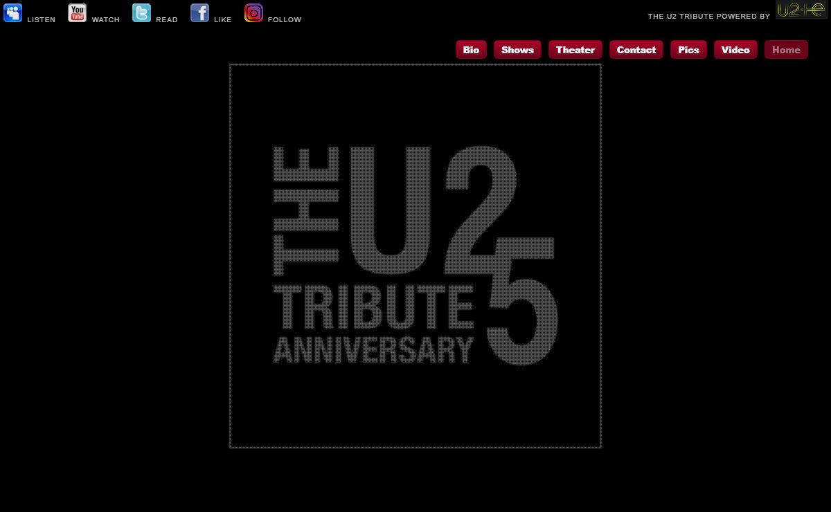 De beste U2 soundalike tributeband van Nederland!