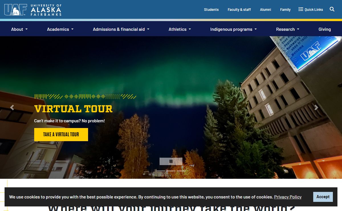 UAF Home | University of Alaska Fairbanks