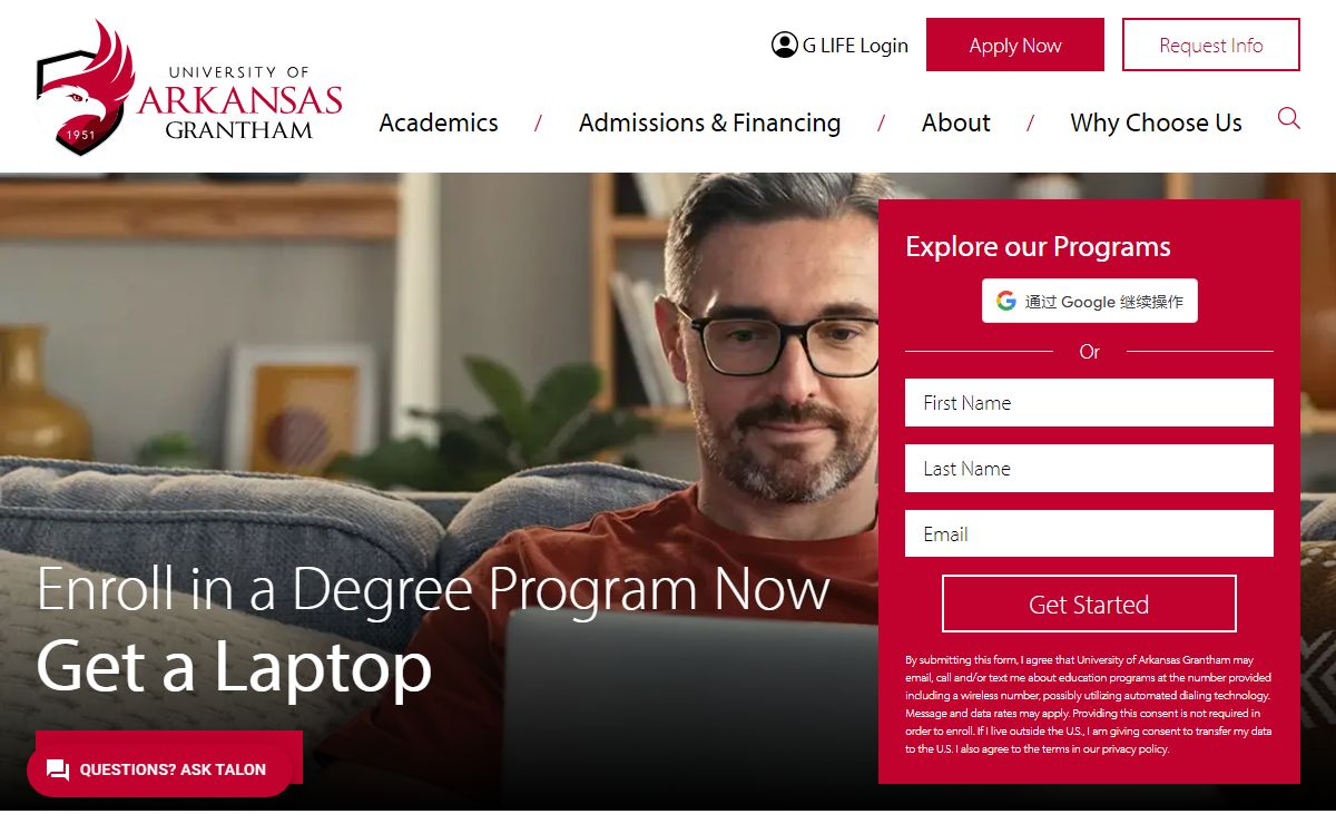Get Your Online Degree At University of Arkansas Grantham