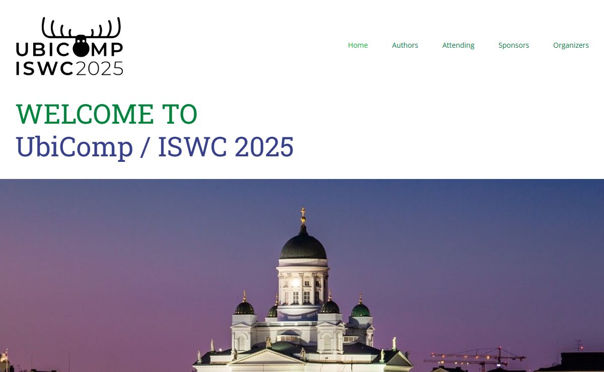Ubicomp-ISWC 2025 – ubicomp.org