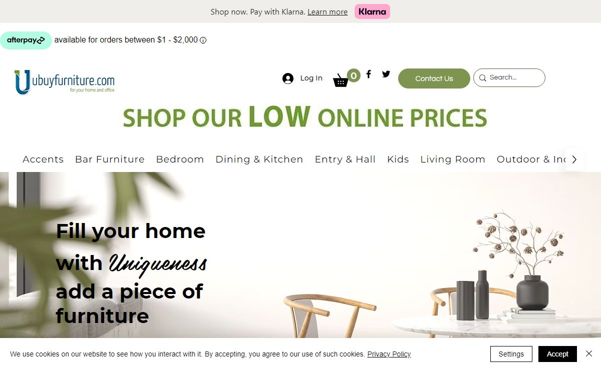 Furniture Store | Ubuyfurniture.com | Crystal Lake