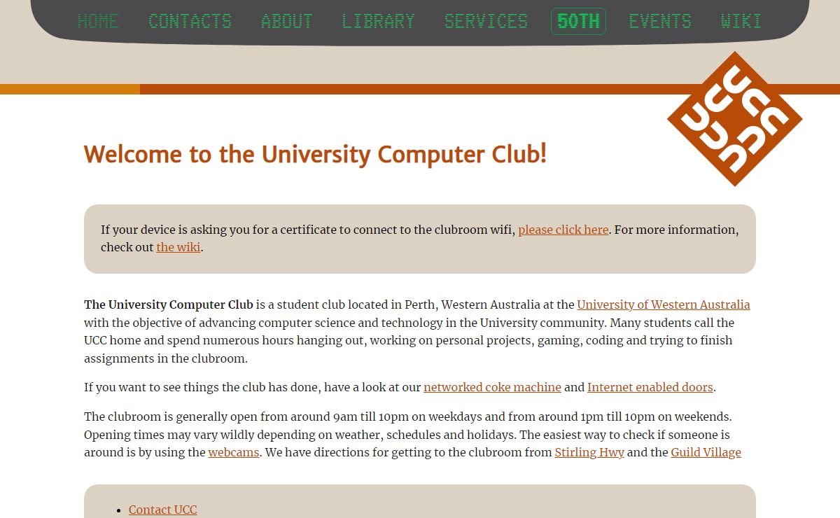 University Computer Club :: UCC