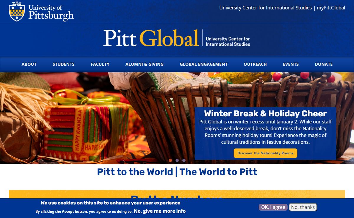 Pitt to the World | The World to Pitt | University Center for International Studies