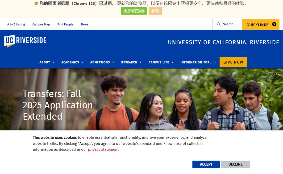 UC Riverside / University of California, Riverside