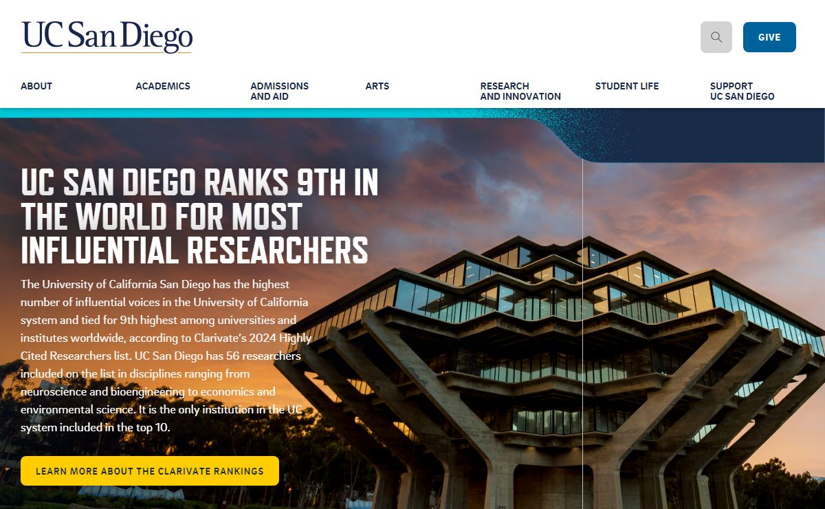University of California San Diego