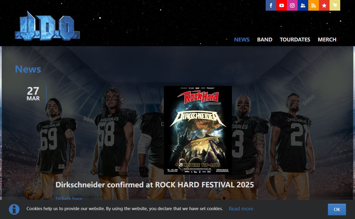 News - Official website of DIRKSCHNEIDER & U.D.O.