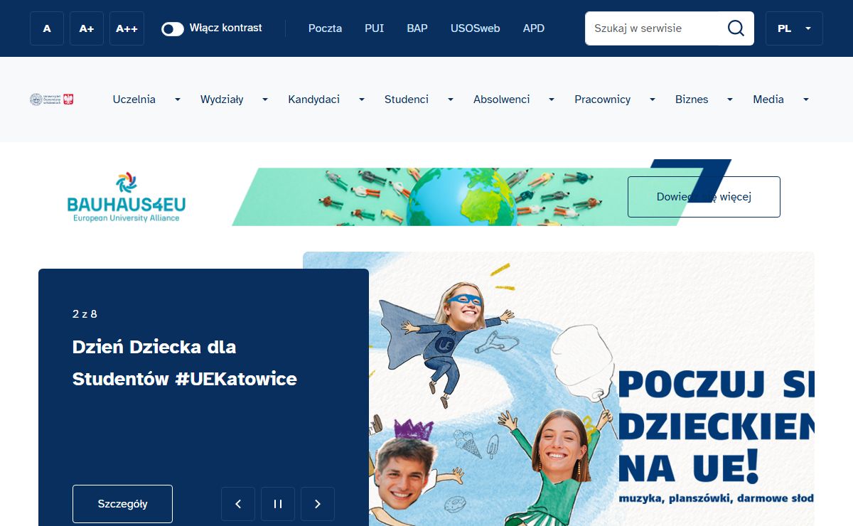 Strona główna | Uniwersytet Ekonomiczny w Katowicach