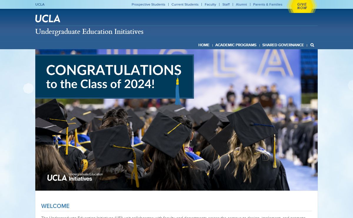 Undergraduate Education Initiatives | University of California, Los Angeles