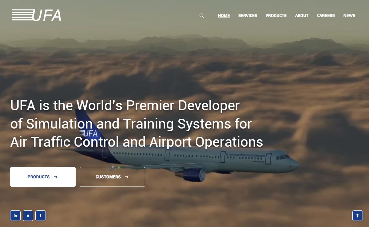 UFA, Inc - Air Traffic Control Training | Tower & Radar Simulator