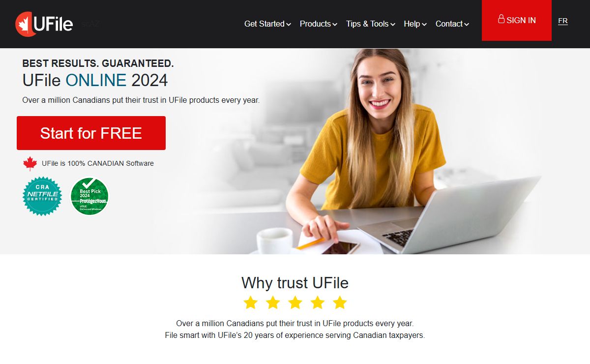 UFile | Tax Software for Canadians. Get the best tax refund