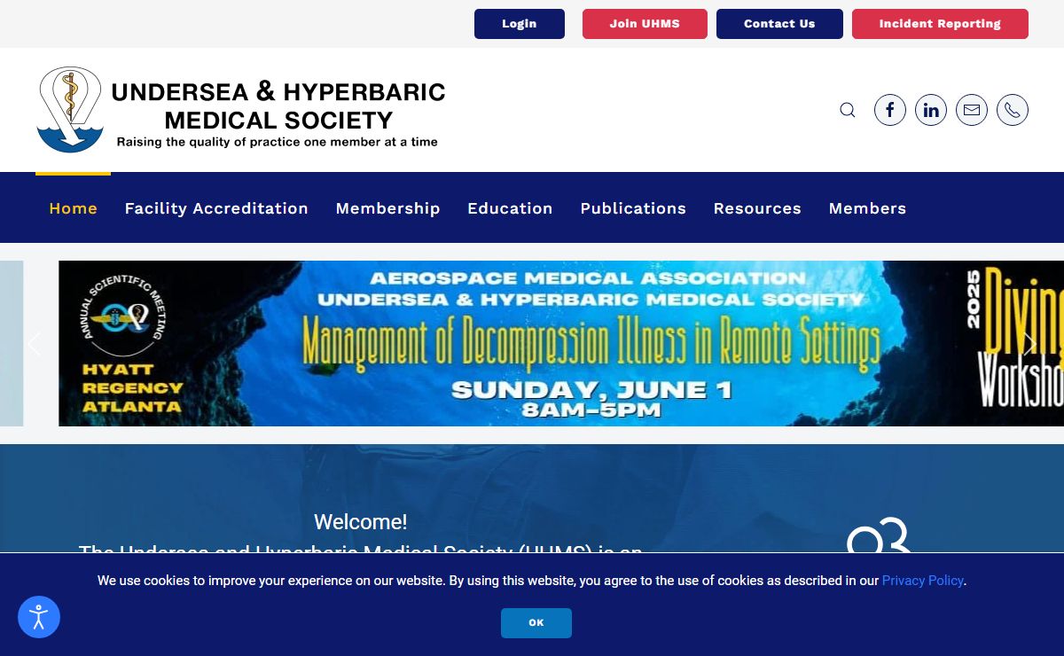 Home - Undersea & Hyperbaric Medical Society