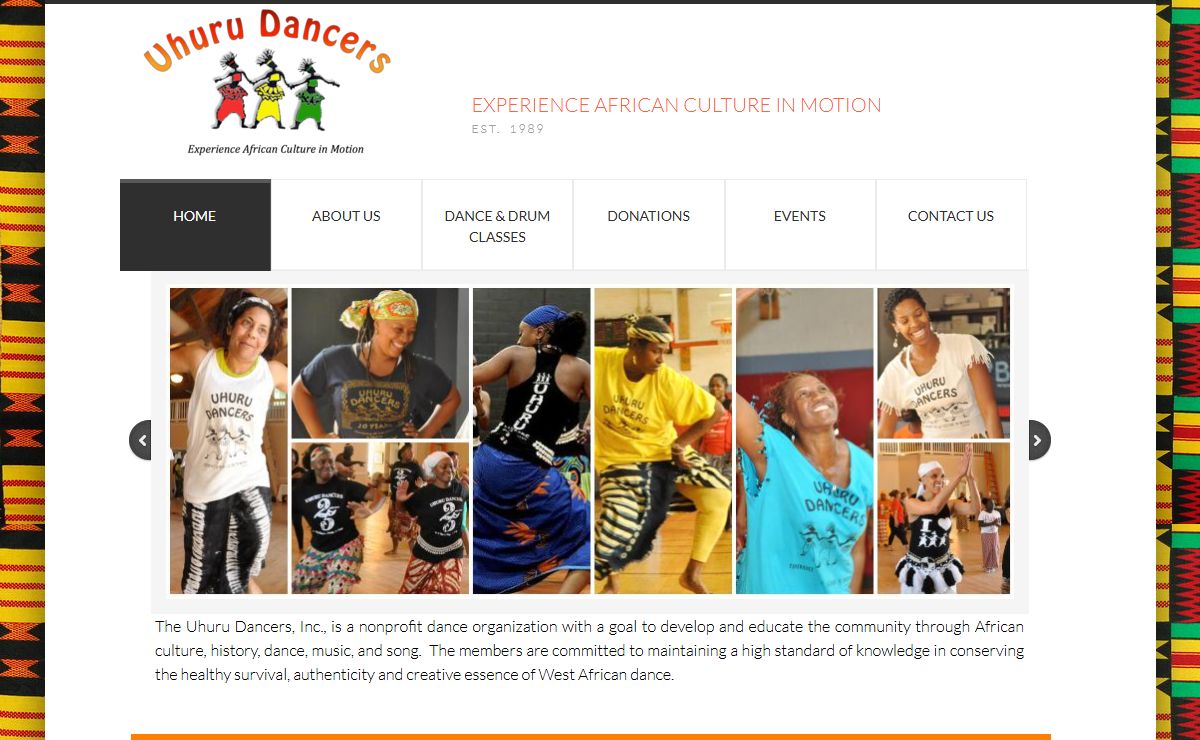 Uhuru Dancers, Atlanta, GA
