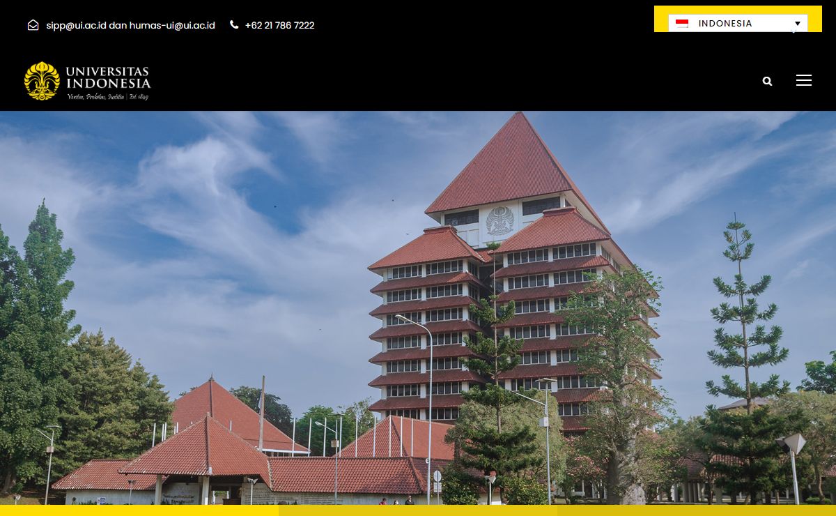 Universitas Indonesia – Situs Website Resmi Universitas Indonesia – Penerimaan UI