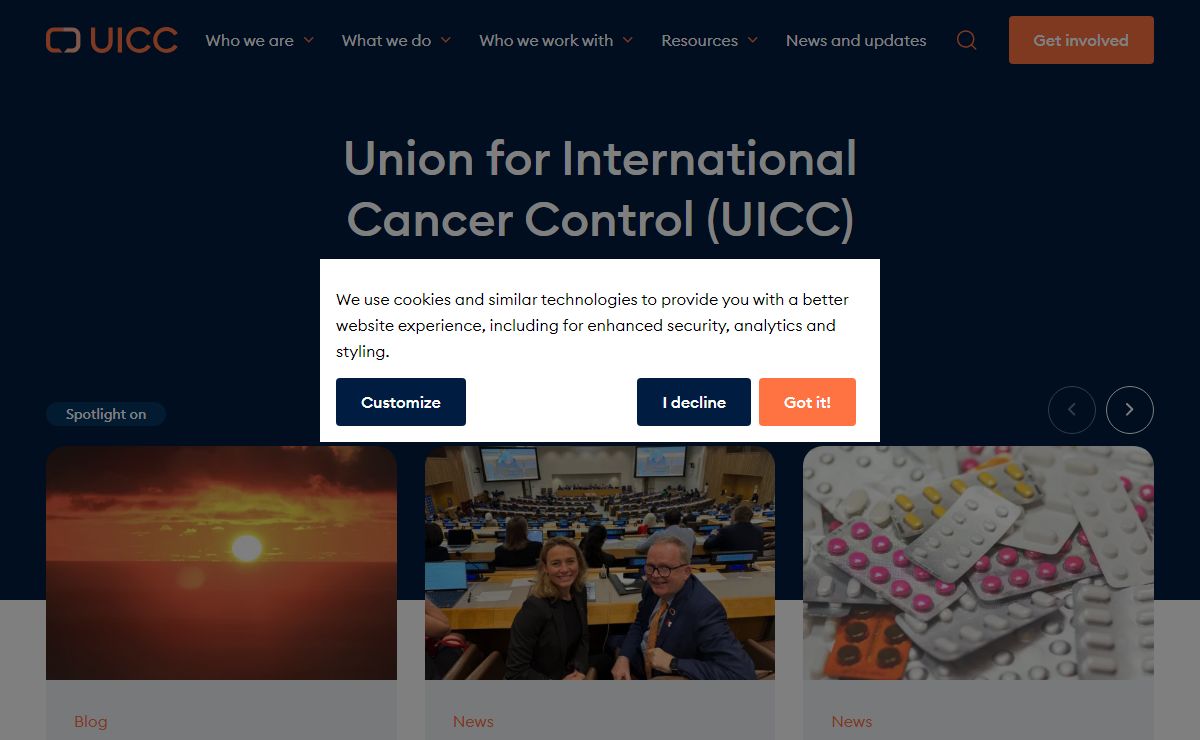 Leading global action on cancer | UICC