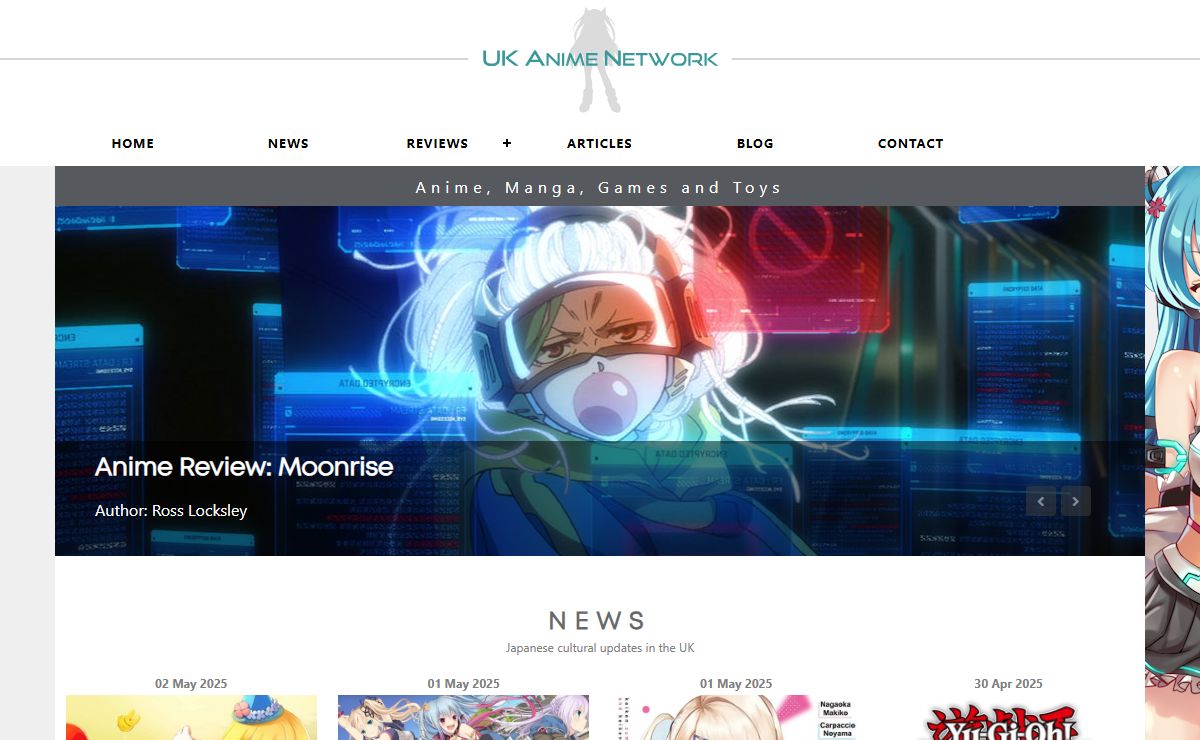 UK Anime Network - Anime, Manga, Games and Toys