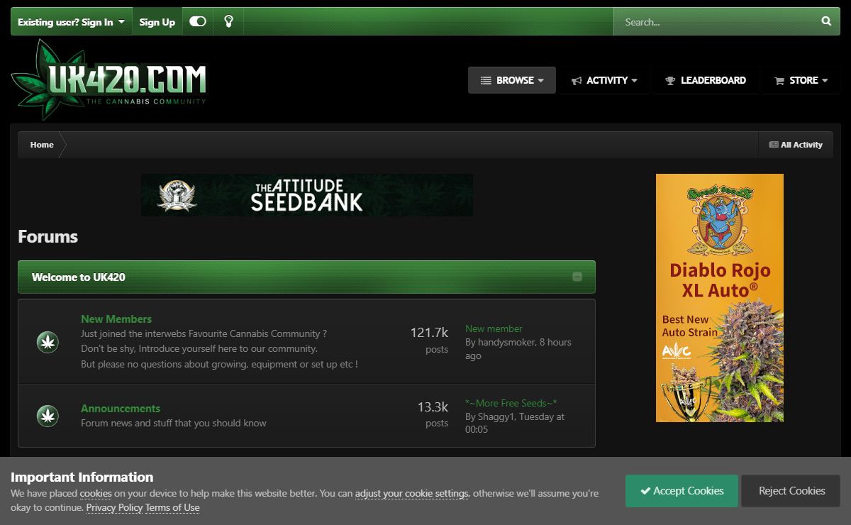 UK420.com - The Cannabis Community