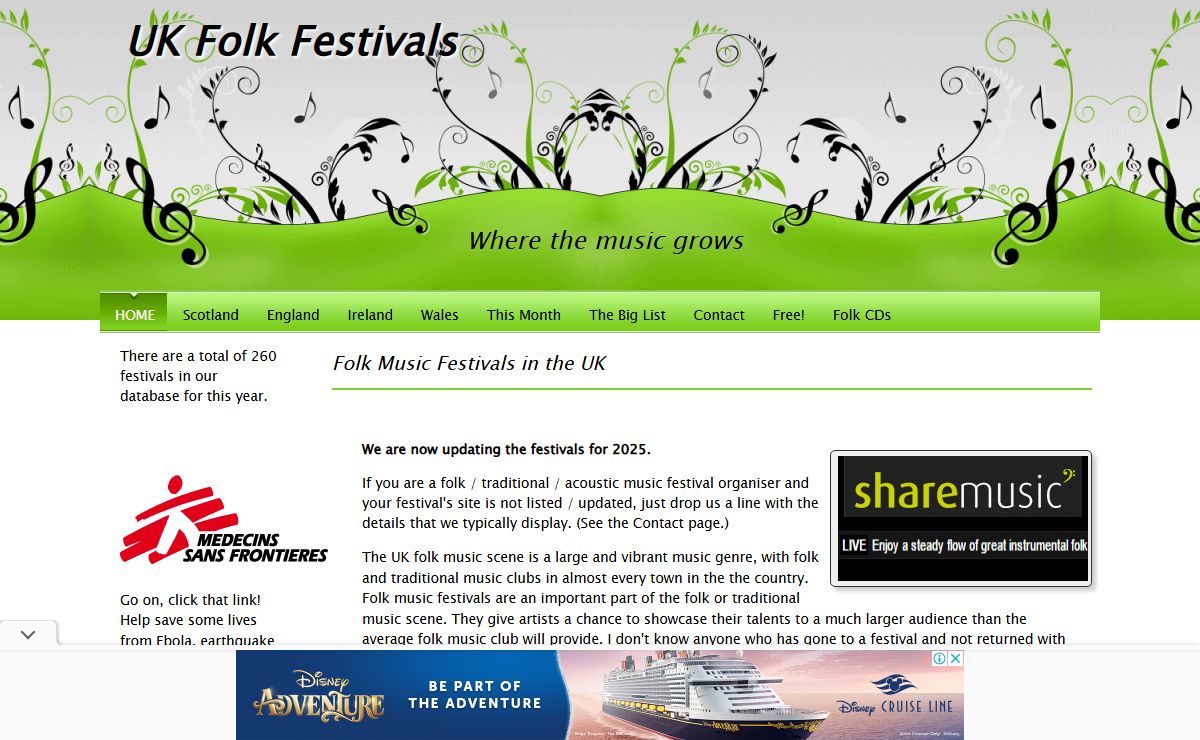 Folk Music Festivals in the UK - The Guide to Live Music in 2025