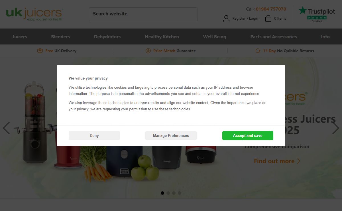 UK Juicers™ - The UK's Most Trusted Juicer Specialists