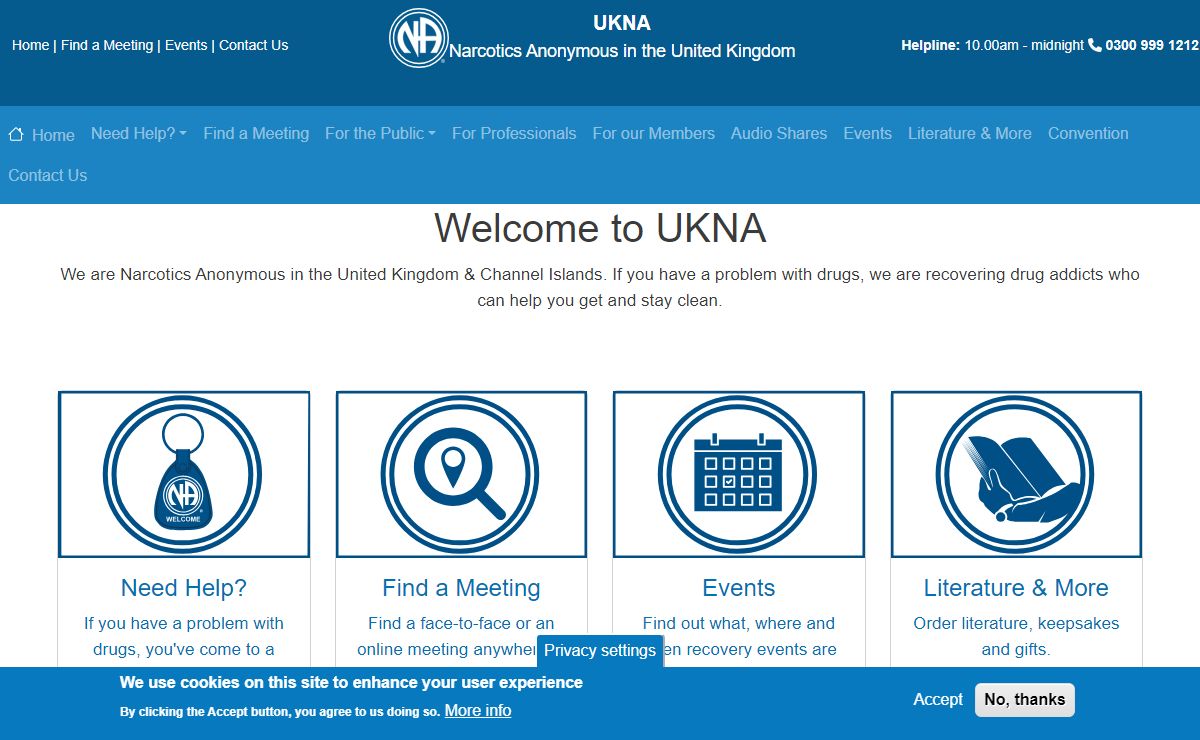Welcome to UKNA | UKNA | Narcotics Anonymous in the United Kingdom