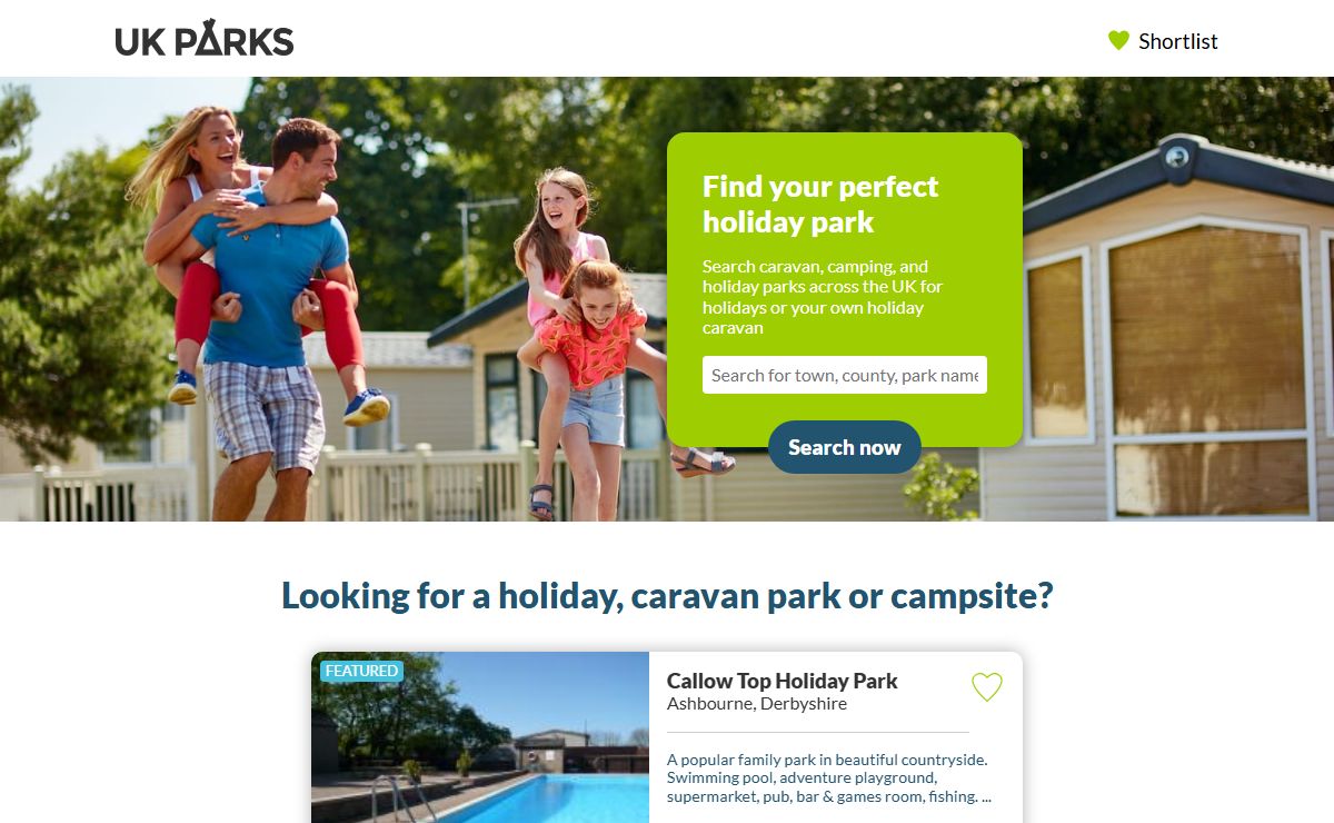UK Caravan & Camping Holidays, British Holiday Parks