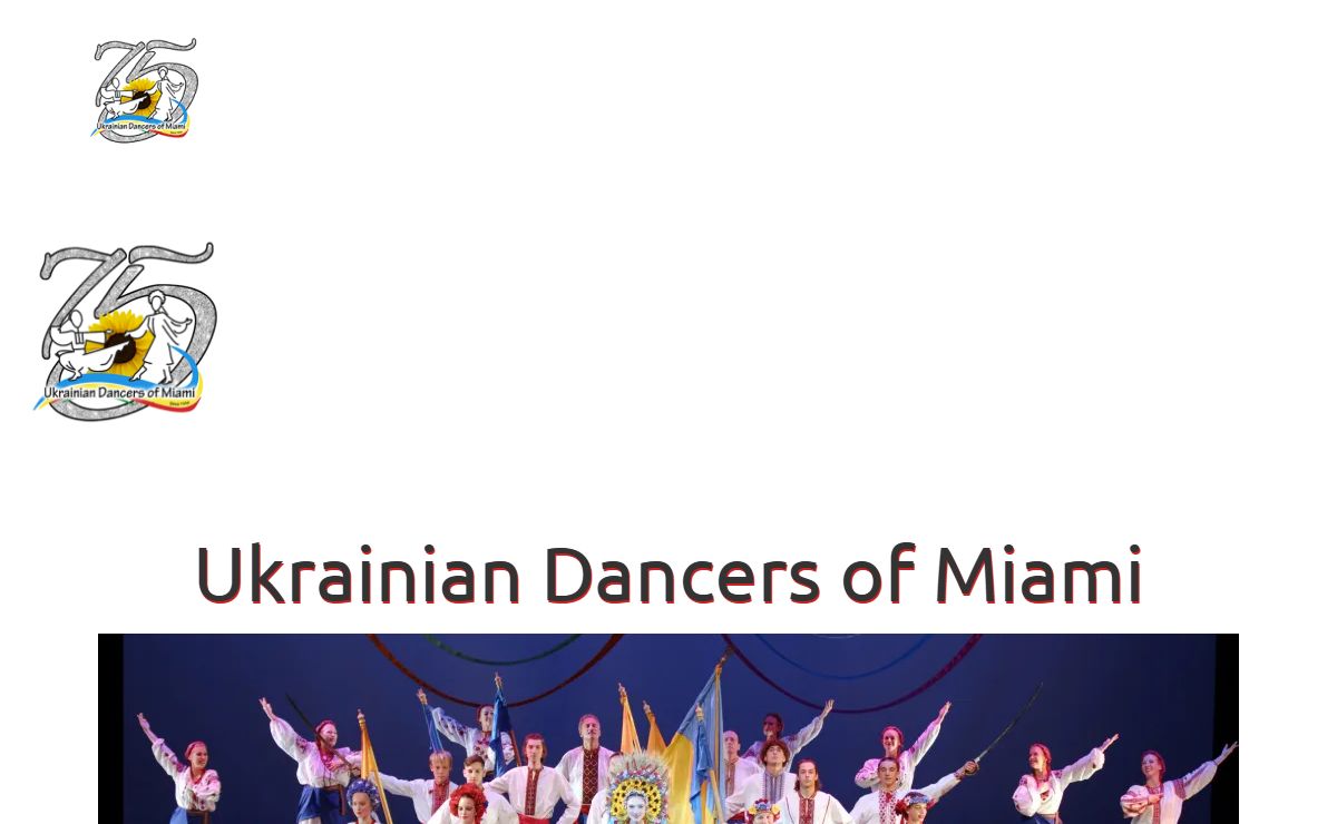 Home - Ukrainian Dancers of Miami