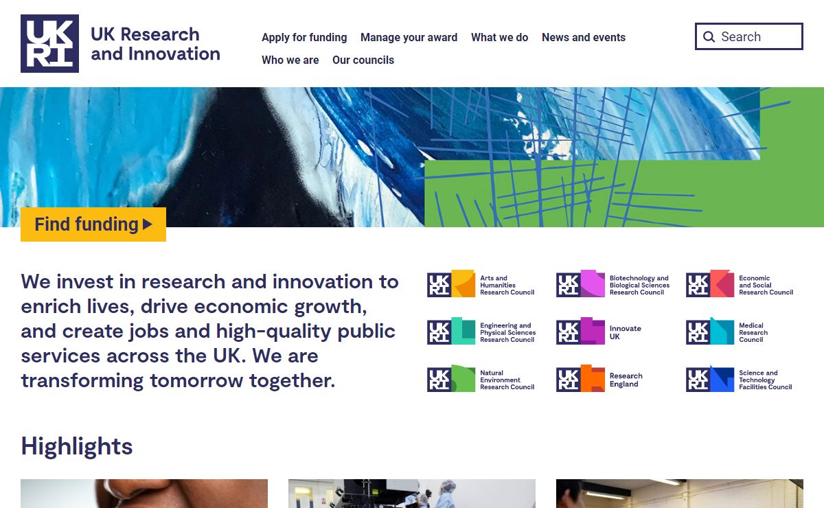 UKRI – UK Research and Innovation
