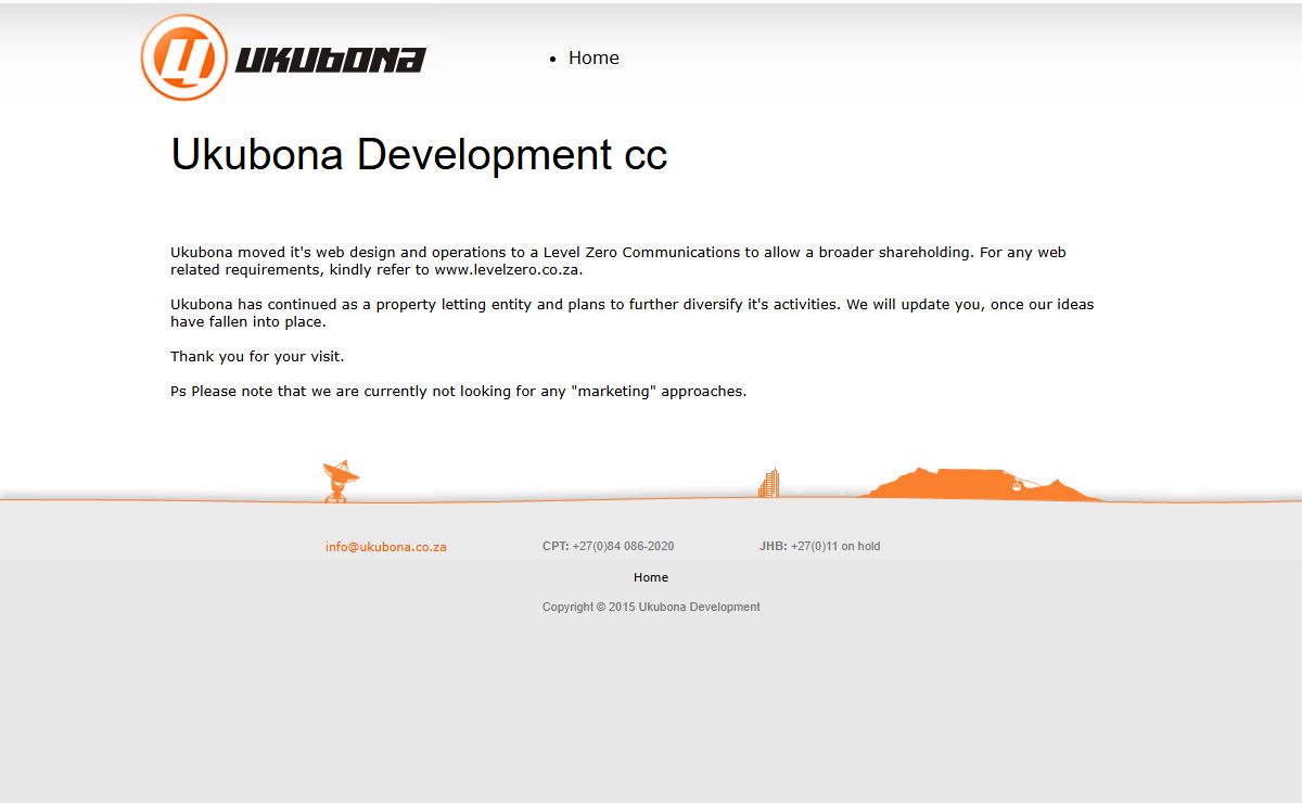 Ukubona Development cc