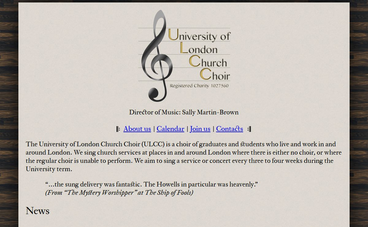 University of London Church Choir