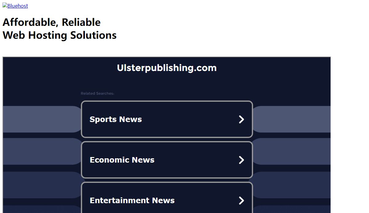 Welcome ulsterpublishing.com - BlueHost.com