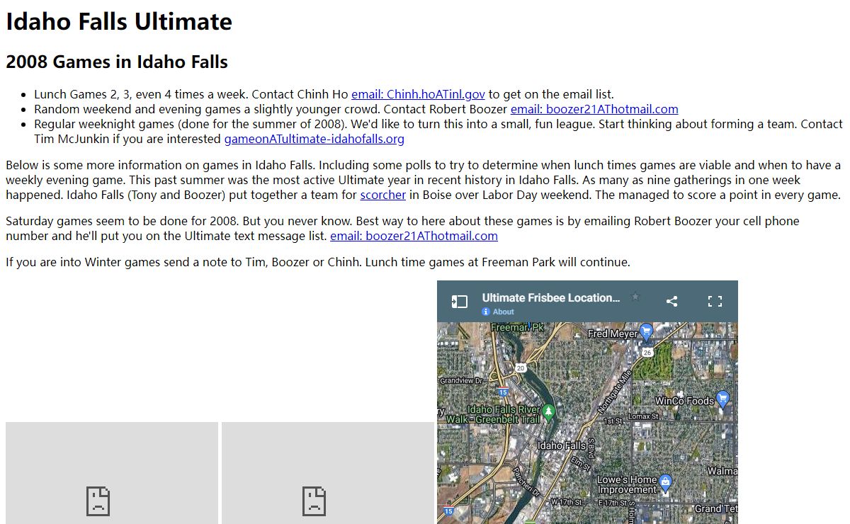 Idaho Falls Ultimate