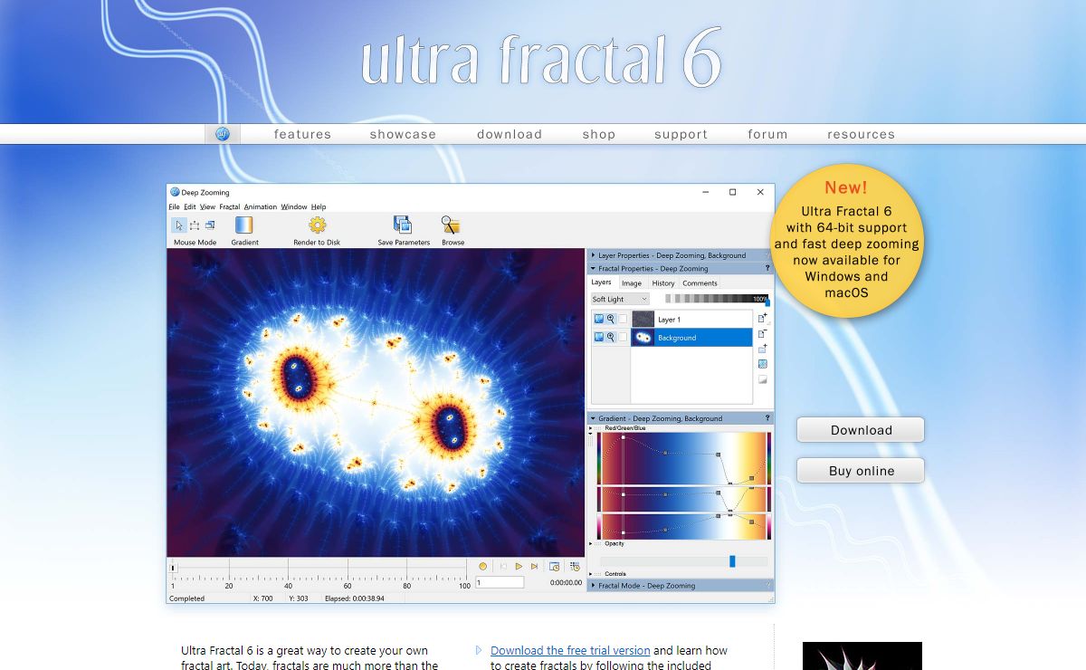 Ultra Fractal: Advanced Fractal Software for Windows and macOS