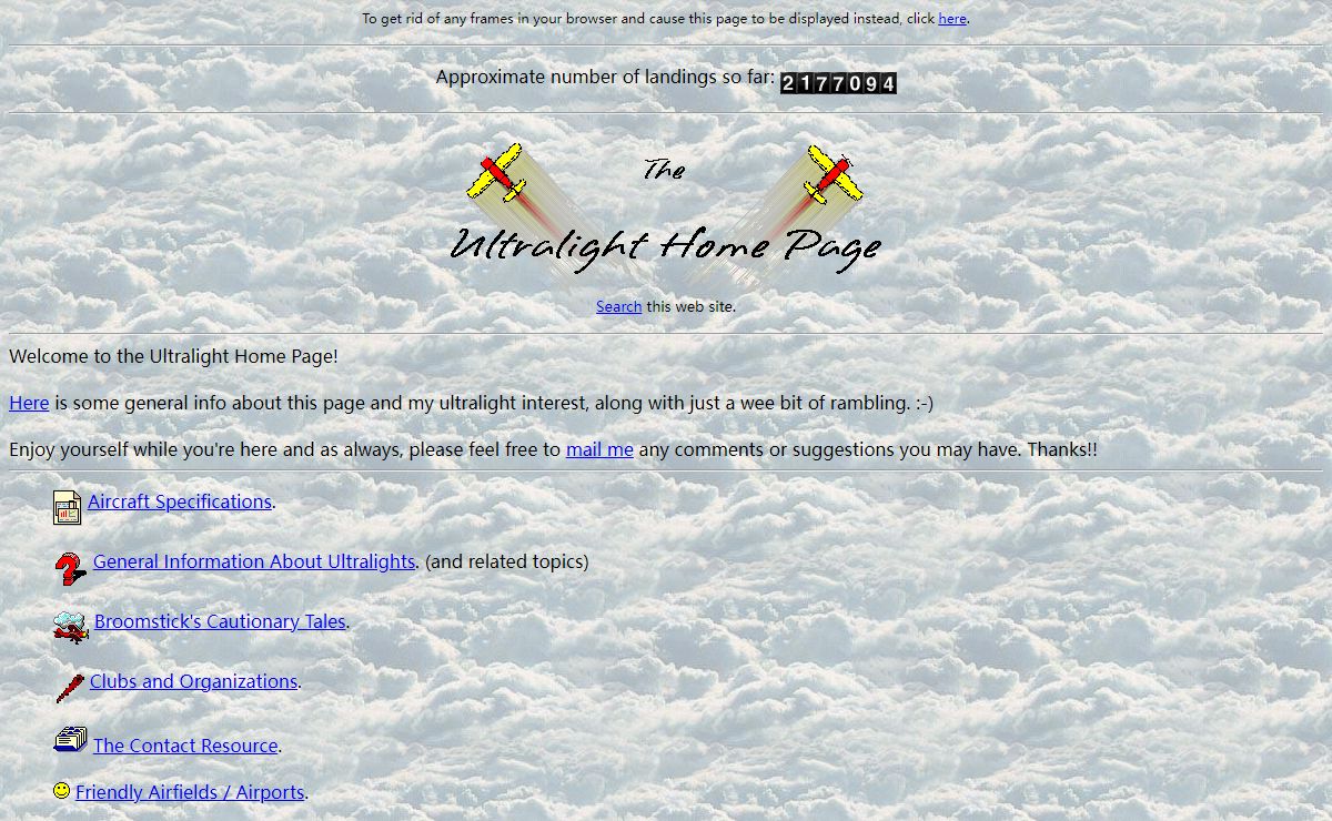 The Ultralight Home Page