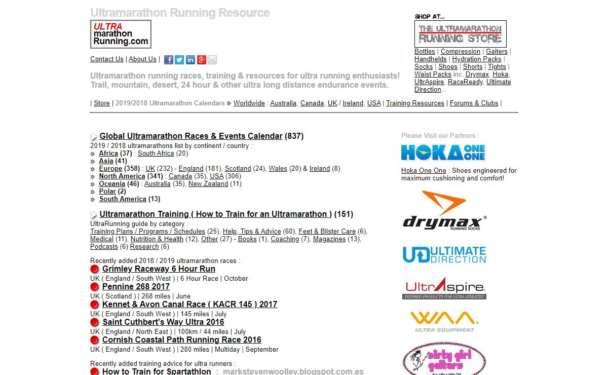ULTRA Running Races & Resources | ULTRAmarathonRunning.com