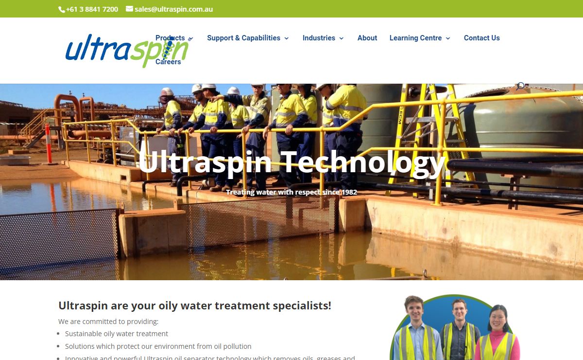 Ultraspin Technology - Your Oily Water Experts