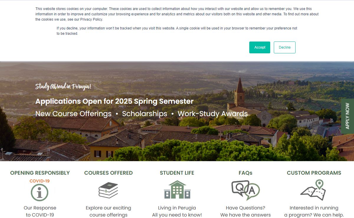 Study Abroad in Perugia, Italy - The Umbra Institute