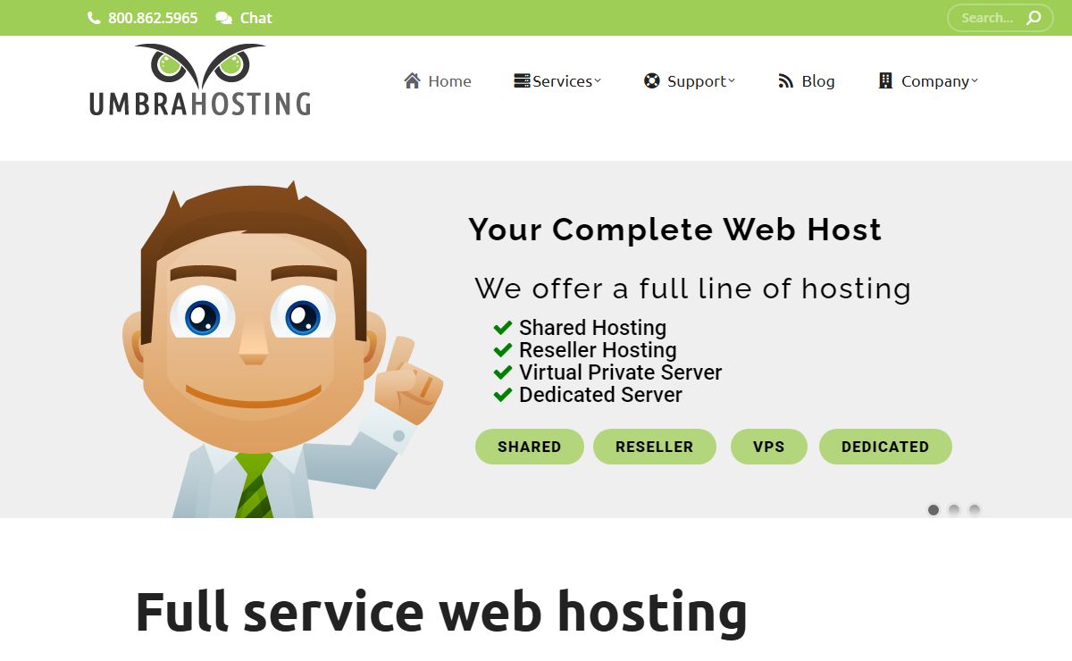Umbra Hosting – Umbra Hosting – Shared, Reseller, VPS, Dedicated servers and much more