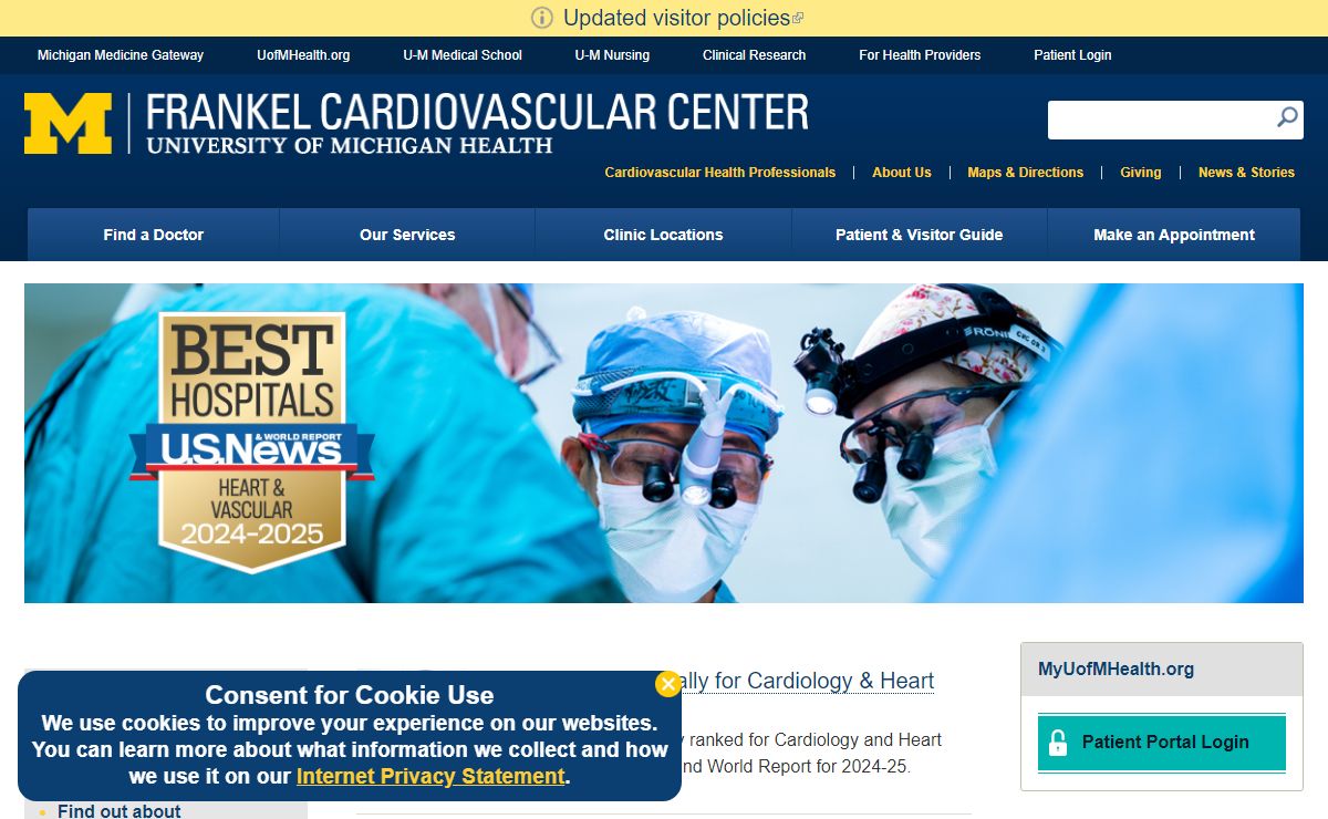 University of Michigan | Frankel Cardiovascular Center | Michigan Medicine