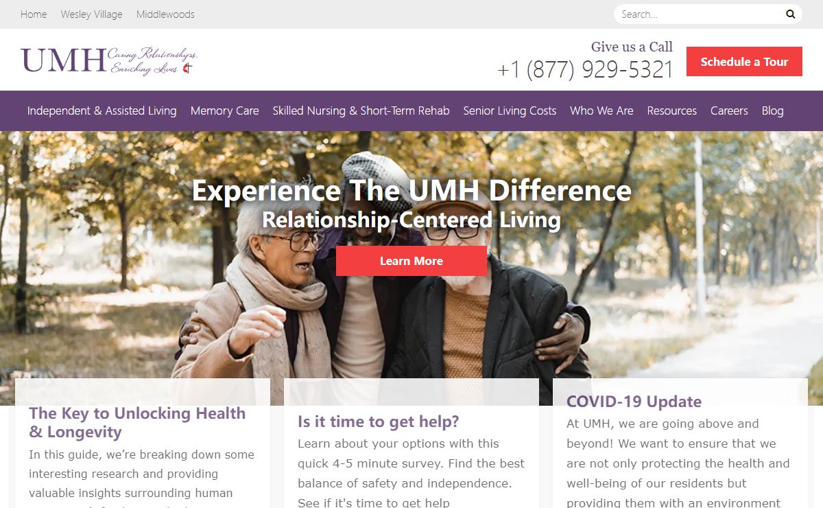 Senior Living Communities | United Methodist Homes