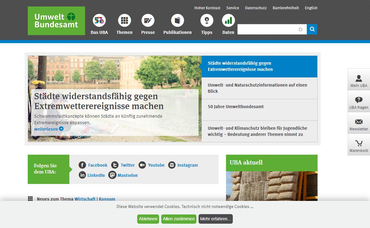 Umweltbundesamt | Für Mensch und Umwelt