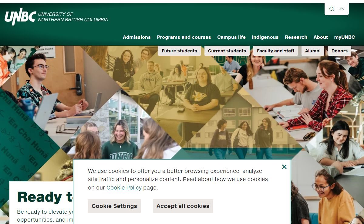University of Northern British Columbia - Homepage | UNBC