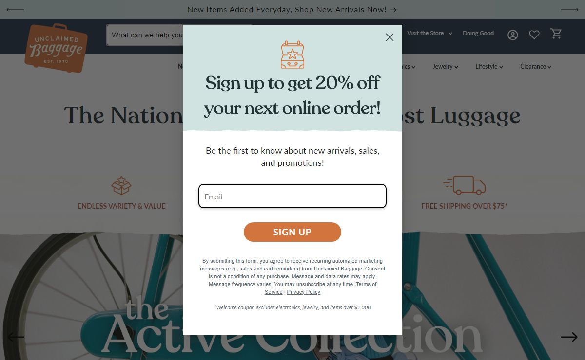 Unclaimed Baggage | The Nation's Only Lost Luggage Store