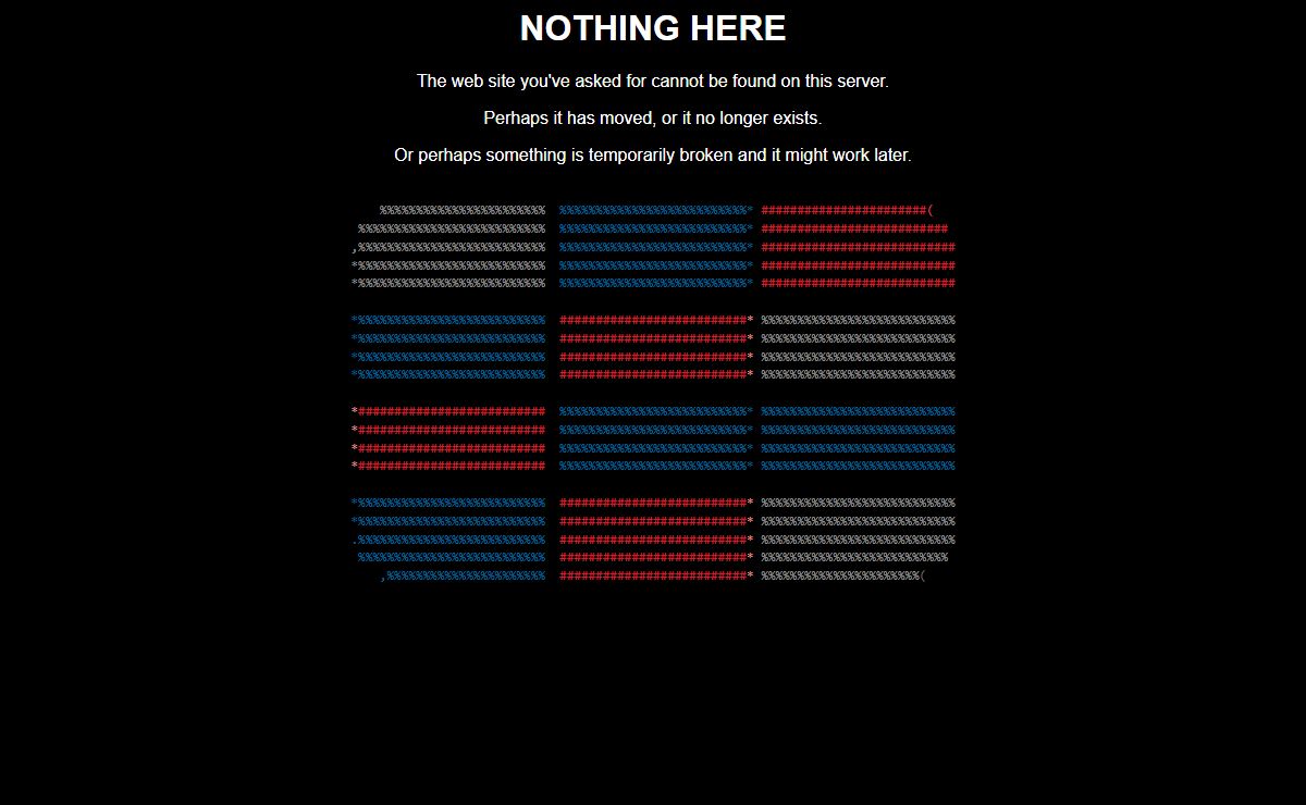 Nothing Here