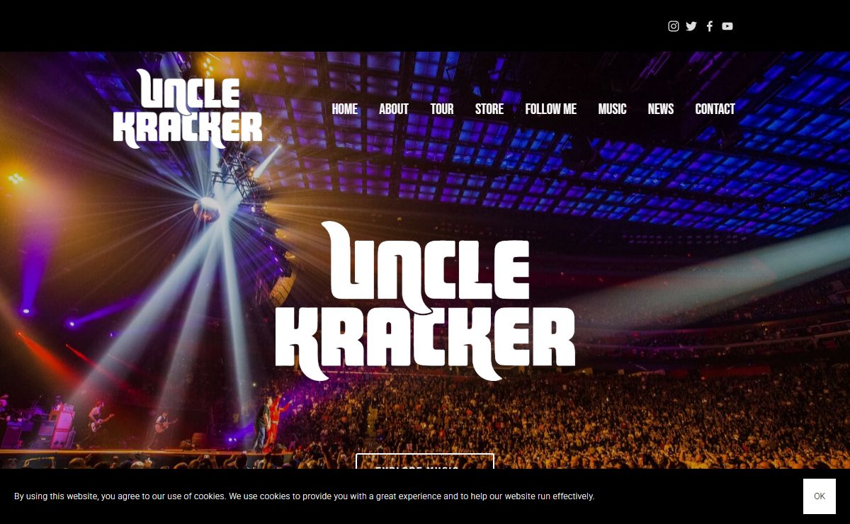 Uncle Kracker Official Website