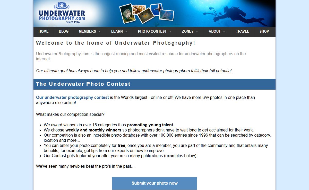 THE Underwater Photography Contest
